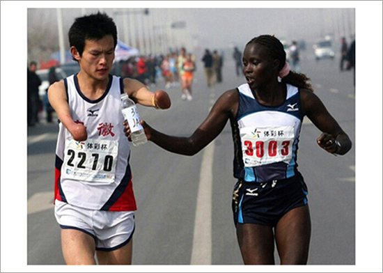 Let’s share “Marathon Spirit”.