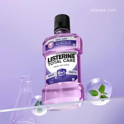 리스테린 토탈케어 마일드 구강청결제 750ml, 2개는 현재 할인 중인 제품입니다.