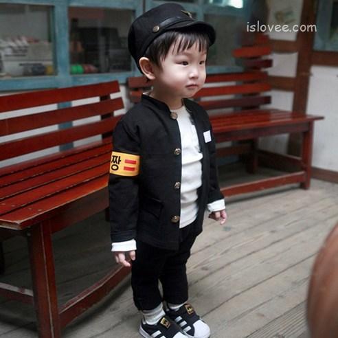 이유까까 아동용 얼짱 복고교복 상하세트